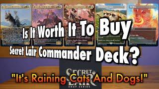 Is It Worth It To Buy A Secret Lair Commander Deck? | Raining Cats And Dogs | Magic: The Gathering