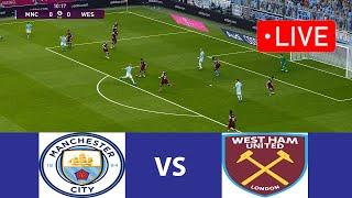 Live: Manchester City vs West Ham I Premier League | Full Match Live Streaming Today Pes 21