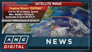 Tropical Storm Enteng further intensifies | ANC