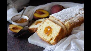 PLUMCAKE MARMELLATA DI PESCHE E YOGURT SOFFICISSIMO