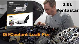 Oil Filter/Cooler Housing Replacement on Chrysler 3.6L Pentastar V6 - Oil filter/cooler housing