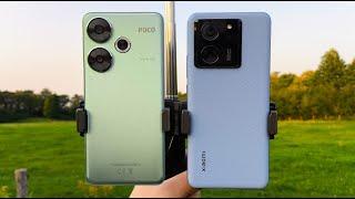 POCO F6 vs Xiaomi 13T Pro Camera 4K UHD