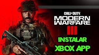 Cómo Descargar e Instalar Call of Duty Modern Warfare 3  en Xbox App y Game Pass Para Windows 11/10