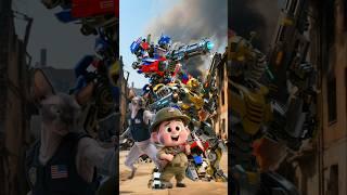 Cat vs Zombie Cop vs Killer Robot! #animation #cartoonshorts