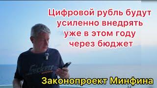 Цифровой рубль будут внедрять уже в этом году через бюджет. Законопроект Минфина