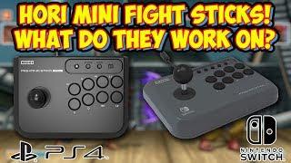 A Budget Arcade Stick For Switch, PS4 & More! Hori Mini Fighting Stick Review/Teardown!