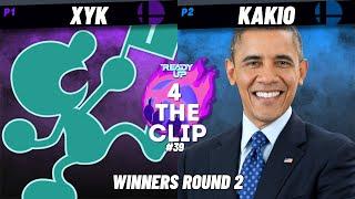 4TC39 - XYK (Mr. Game & Watch) Vs. Kakio (Obama) - Winners Round 2
