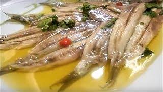 Marinated Anchovies Italian Food Typical Acciughe Marinate #italian #food #italianfood