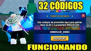 TODOS NOVOS CÓDIGOS ESPECIAL DE 2X XP DO BLOX FRUITS 2024!!