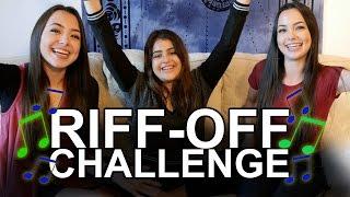 Riff-Off Challenge - Merrell Twins ft. Lauren Giraldo