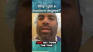 Thinking about pursuing a master's degree? Here's my take on it!