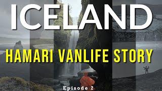 Day 2&3 -Beyond the Golden Circle I Waterfalls & Black Sand Beaches I ICELAND - HAMARI VANLIFE STORY