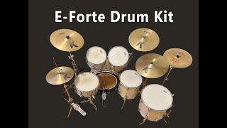 E-Forte Drum kit (PRÉVIA)  KONTAKT 6.7.1