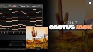 [FREE] Best Dark Emotional Midi Kit - CACTUS JACK [TRAVIS SCOTT, DON TOLIVER] Trap Melodies 