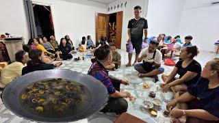 Macam Lintah Tapi Boleh Makan // Suasana Makan Malam Di Kampung Sampun Kelili //