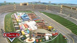 Cars Piston Cup Track Showcase/Tutorial (LA Speedway)