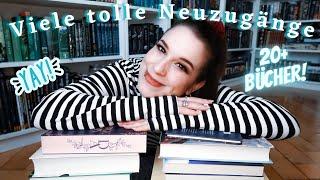 20+ Neuzugänge! Ein etwas chaotischer Buch Haul + special Unboxing