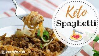 KETO SPAGHETTI | Miracle Noodle Recipe | Easy Low Carb Spaghetti Recipe