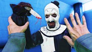 TERRIFIER Clown HUNTS me Down... (Bonelab VR Mods)