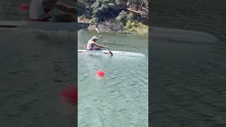 Flying On The Kayak  Spain On Fire  kayaksprint #shorts #canoesprint