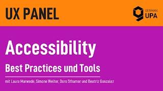 UX Panel "Accessibility: Best Practices und Tools"