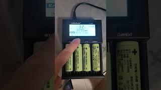 測試國際牌18650新電池容量！