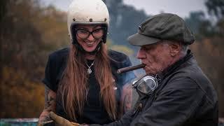 Nina & I, Inked Iron & Brit. bike photo shoot