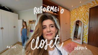 REFORMEI O CLOSET E FIZ OS MÓVEIS POR CONTA PRÓPRIA | JHENNY KELLER