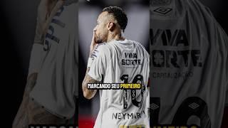 Neymar marcou seu primeiro Gol pelo Santos… #neymar #shorts