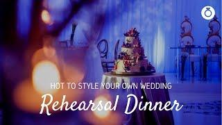 HOW TO STYLE YOUR OWN WEDDING REHEARSAL DINNER | Planning A Wedding In Ghana, TIPS