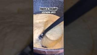 THE BEST THICK & CREAMY GRITS | SOUTHERN GRITS  #grits