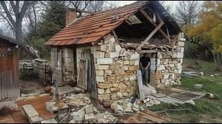 Man Buys Old Ruin and Renovates it into Amazing Tiny HOUSE | Start to Finish by@Worksandmechanic