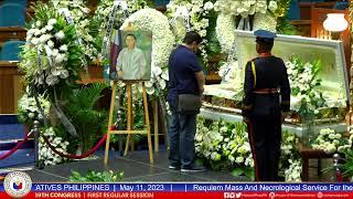 Requiem Mass And Necrological Service For the Late HON. CARLOS M. PADILLA