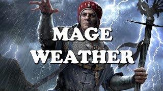 Gwent: Northern Realms Mage Weather deck Gameplay