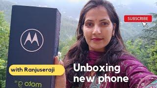 unboxing moto 73 5G phone & introduction#unboxing #collab #motorola  #motog735g #india