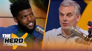 Emmanuel Acho joins Colin Cowherd to discuss Brian Flores' lawsuit against the NFL | THE HERD