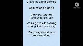 Living and learning full song lyrics