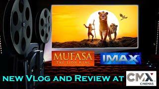 Mufasa The Lion King 2024 on IMAX Vlog and Review at CMX Theatres (Aaron Pierre)