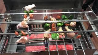 gas bbq grill rotisserie