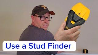 How to use a stud finder | Dad, how do I?