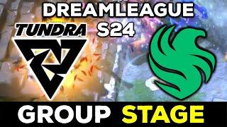 CRAZY GAME !! TUNDRA ESPORTS vs TEAM FALCONS - DREAMLEAGUE S24 DOTA 2