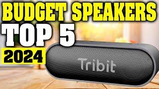 TOP 5: Best Budget Bluetooth Speaker 2024
