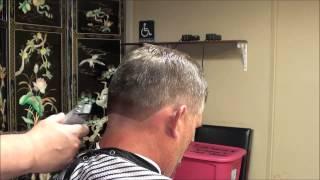 GENTLEMENS SQUARE FADED CUT PARTED  & BEARD  CUT !!
