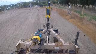 Level Best Laser Grader In Action