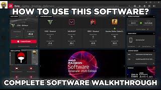 How to use AMD Radeon Software | AMD Adrenalin 2020 Software