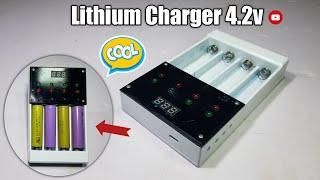 How to make a 18650 Lithium-ion Battery Charger | DIY 18650 Lithium-ion Battery Charger 