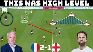 Tactical Analysis : France 2 - 1 England | England Unlucky To Lose? |