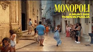 Monopoli: Must-See Town in Puglia, Italy Walking Tour 4K