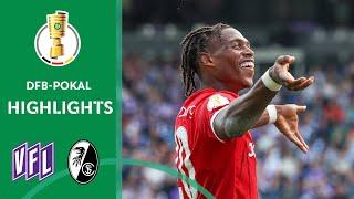 Double pack for newcomer! | VfL Osnabrück vs. SC Freiburg 0-4 | Highlights | DFB-Pokal First Round