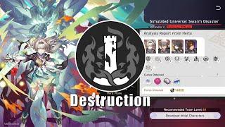 Firefly Destruction Swarm Disaster 5 Full Run 2.3 | Honkai: Star Rail